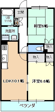 エスペランサの間取り