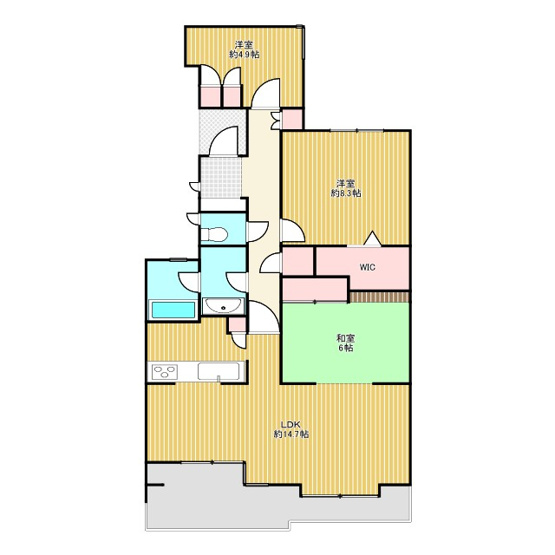 【間取り】 | サザンヒルズ竹山