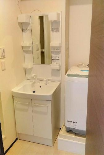 レオネクスト新柏セブンの独立洗面台