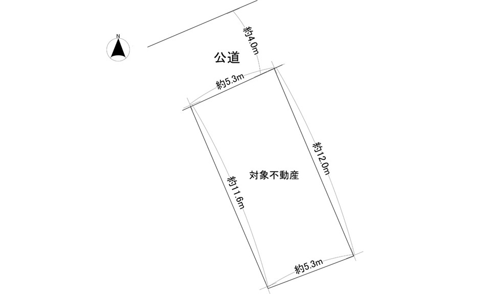 広島市南区仁保新町２丁目の土地図
