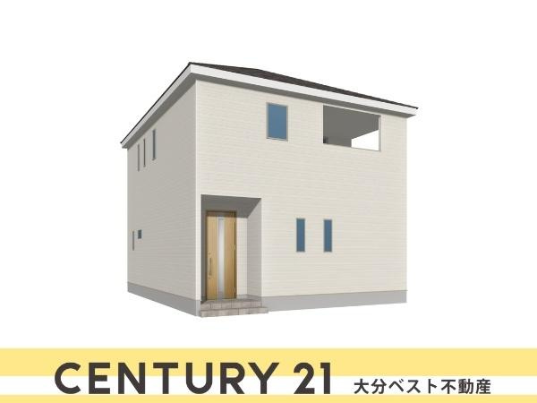 徳島第8-2号棟の完成予想図|※外観パースはイメージです。現況と異なる場合は現況を優先させていただきます。