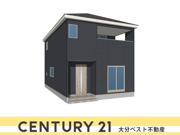 徳島第8-3号棟の完成予想図|※外観パースはイメージです。現況と異なる場合は現況を優先させていただきます。