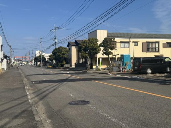 徳島第8-3号棟の前面道路含む現地写真|前面道路含む現地(2025年12月撮影)