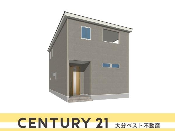 徳島第8-1号棟の完成予想図|※外観パースはイメージです。現況と異なる場合は現況を優先させていただきます。