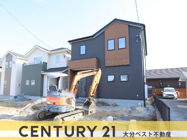 大字佐野1期3号棟の外観|工事中現地写真（2025年12月撮影）