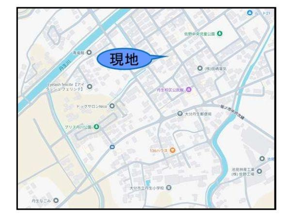 大字佐野1期3号棟の前面道路含む現地写真|前面道路含む現地(2025年12月撮影)