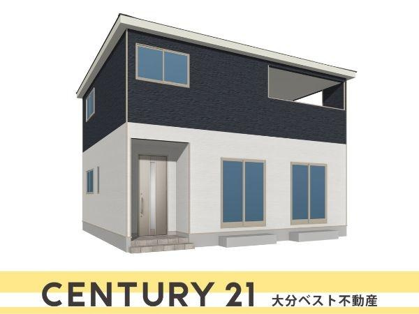 中戸次第3-1号棟の完成予想図|※外観パースはイメージです。図面と現況が異なる場合は現況を優先させていただきます。