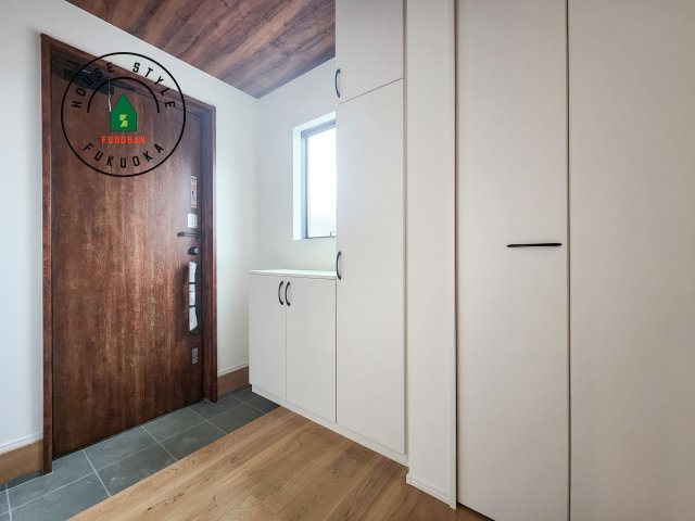 大野城市南ヶ丘5丁目第5-2棟（1号棟）の防犯設備|二重ロックでしっかり防犯対策ができます。