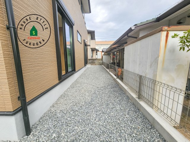 大野城市南ヶ丘5丁目第5-2棟（2号棟）の庭|お庭で自由な時間を過ごせます。