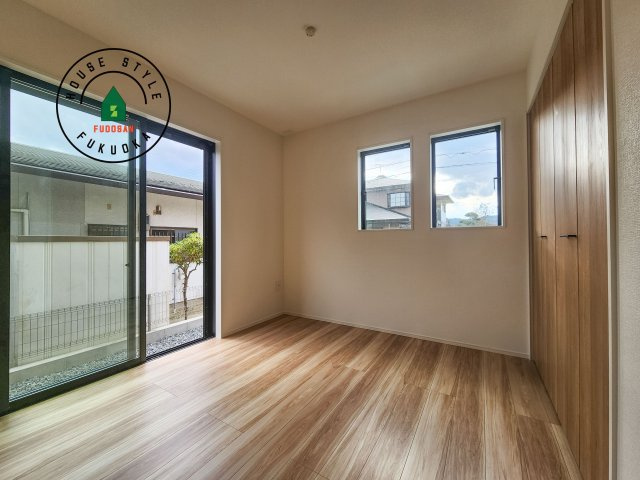 大野城市南ヶ丘5丁目第5-2棟（2号棟）の和室|将来的に、琉球畳を引きまして和室風にすることも可能です。