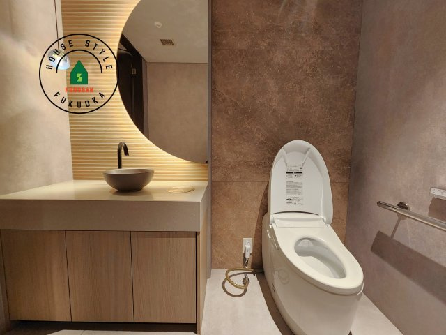 グランドメゾン福岡The Central Luxeのその他|1F共用スペーストイレ