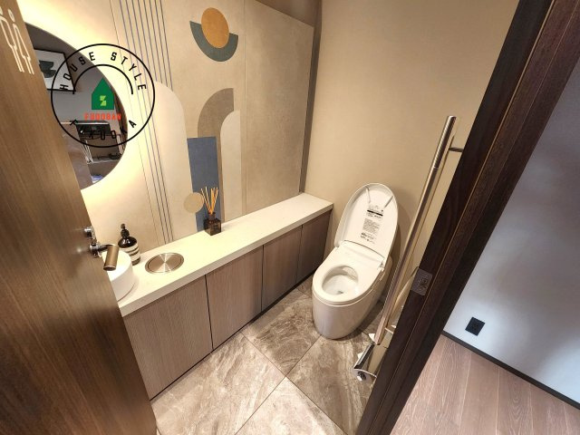 グランドメゾン福岡The Central Luxeのロビー|18Fラウンジトイレ