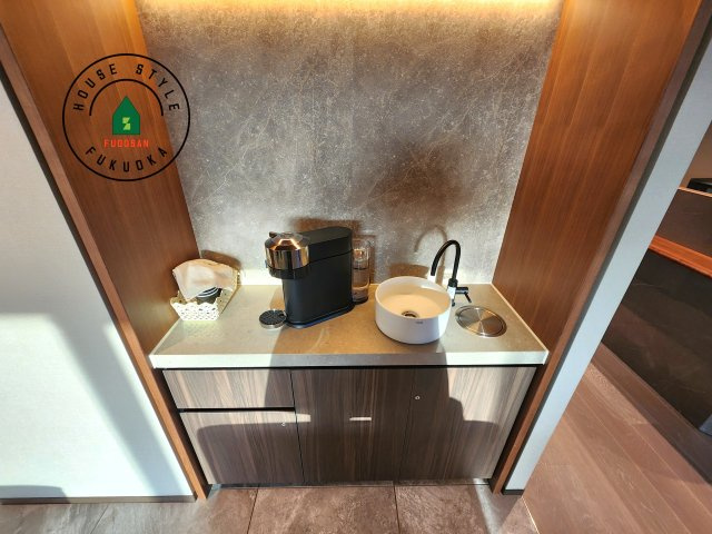 グランドメゾン福岡The Central Luxeのロビー|18Fラウンジ