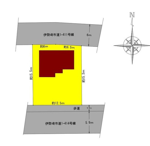 【中古戸建】伊勢崎市波志江町の区画図|■区画図