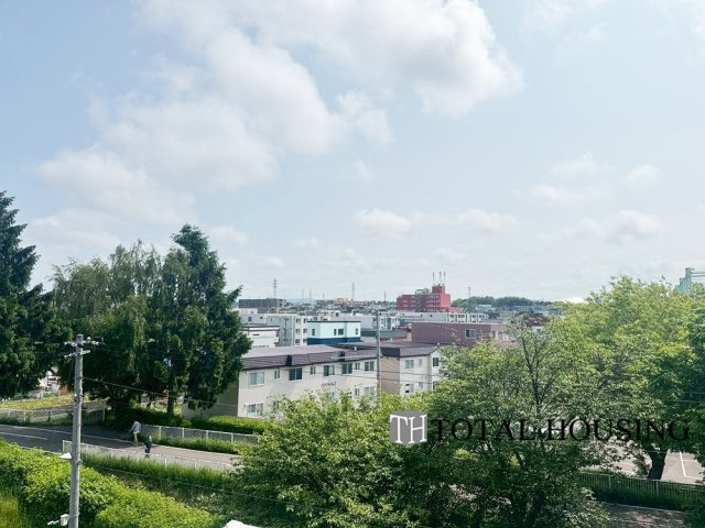 【展望】 | 南郷シティハウスⅡ | サイクリングロードに面したバルコニーは日当たり・通風良好です♪