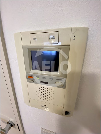 クラウンハイム北心斎橋フラワーコートのセキュリティ|クラウンハイム北心斎橋フラワーコート　TVモニター付きインターフォン