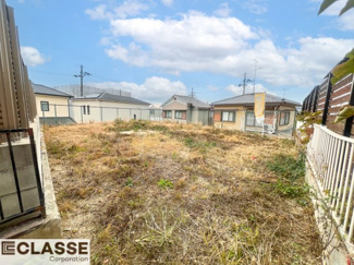 【前面道路含む現地写真】 | 城陽市寺田深谷2区画B号地　売土地　建築条件付き