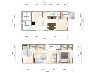 【参考プラン】 | 城陽市寺田深谷2区画B号地　売土地　建築条件付き | 自由設計になりますので設計士と直接お話していただきオンリーワンのおうちづくりが可能です！需要の多いランドリールームも実現可能です。一緒に楽しくお家づくりをしていきましょう！