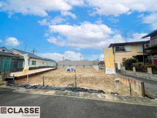 【前面道路含む現地写真】 | 城陽市寺田深谷2区画B号地　売土地　建築条件付き