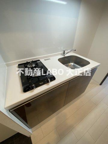 エグゼ難波WESTリバーのキッチン