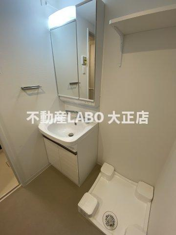 エグゼ難波WESTリバーの洗面所