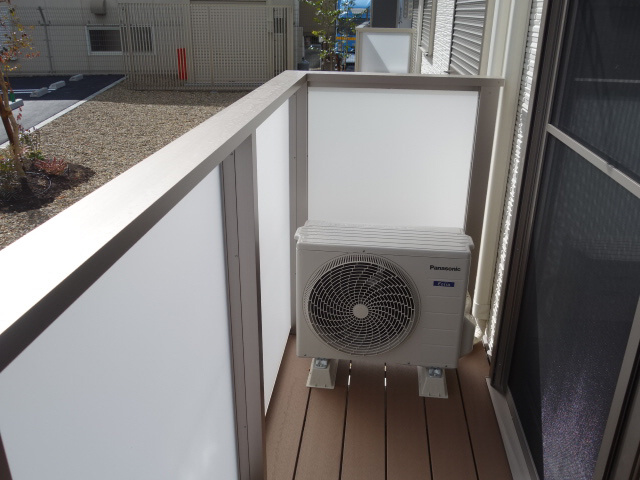 ザ　フジイ　ガーデンCのバルコニー