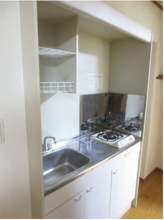 中野区本町１丁目のアパートのキッチン
