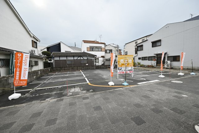 尼崎市昭和通9丁目建築条件無し土地の外観|国道2号線に面しており、事業用地としてご利用できます。