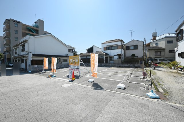 尼崎市昭和通9丁目建築条件無し土地の外観|現状更地ですので、広さ等を実感して頂けます。