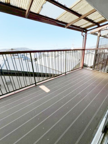 【バルコニー】 | 山科区小野荘司町　中古戸建