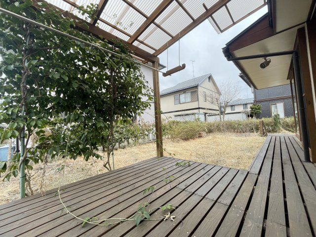 中古戸建　みさか２丁目の庭