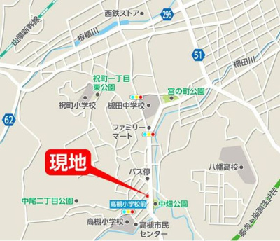 【地図】 | 八幡東区中畑１期  | 【提携ローン利用可能】家賃と比べてください！金利0.6％台から提案可能です。家電費用やリフォーム費用も組み込めます。金利の高い車のローンもおまとめ提案できます(*^-^*)