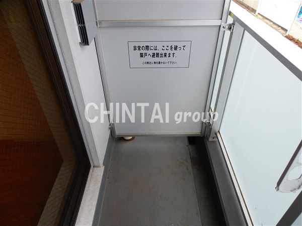 スタイルレジデンス渋谷笹塚のバルコニー