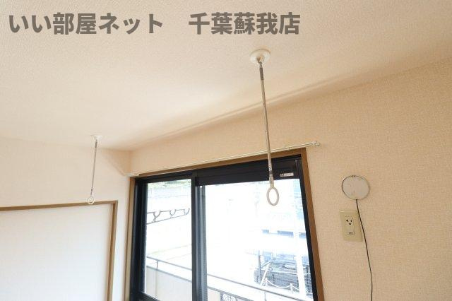 コーポ小倉Bのその他|室内物干し♪