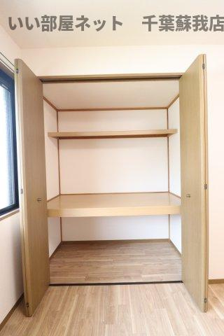 コーポ小倉Bの収納|十分な収納スペースがあります