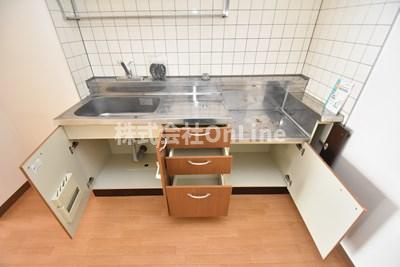 八尾市太田３丁目の賃貸マンションの収納