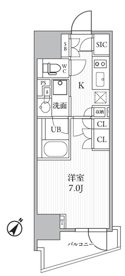 【間取り】 | シーズンフラッツ大井町