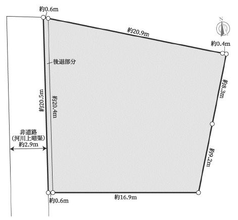 池田市井口堂２丁目　土地の画像