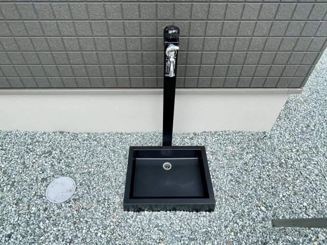 【構造・工法・仕様】 | 【新築分譲住宅　～Sumika～】　リリーフ柏木　☆全2棟☆ | 洗車やガーデニングに利用できます！