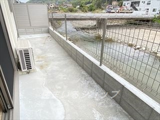 広島市安佐北区三入５丁目のアパートの庭|広い専用庭