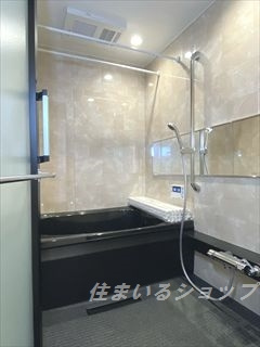 広島市安佐北区三入５丁目のアパートの浴室|追い焚き・浴室暖房乾燥機あり