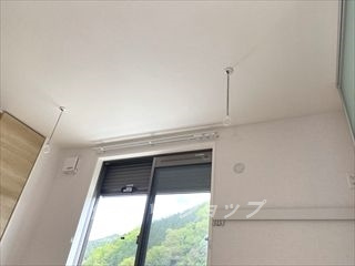 広島市安佐北区三入５丁目のアパートの設備|便利な室内物干し・シャッター雨戸あり