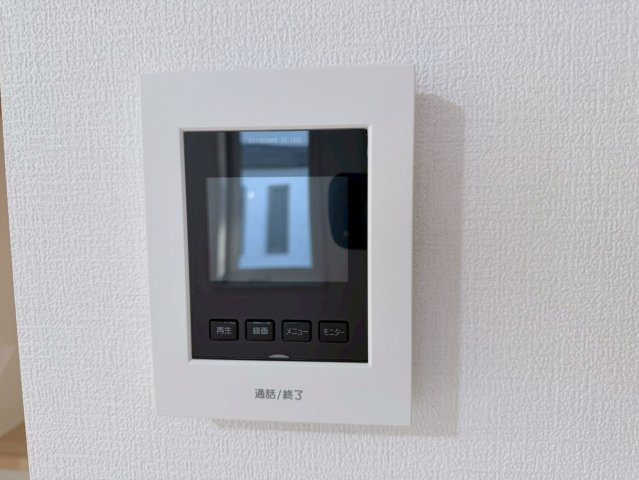川口市青木２丁目　Ⅱ期　新築一戸建ての防犯設備|モニター付きインターホン