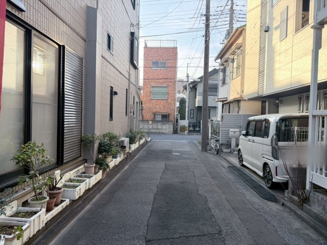 川口市青木２丁目　Ⅱ期　新築一戸建ての前面道路含む現地写真|前面道路含む現地写真です