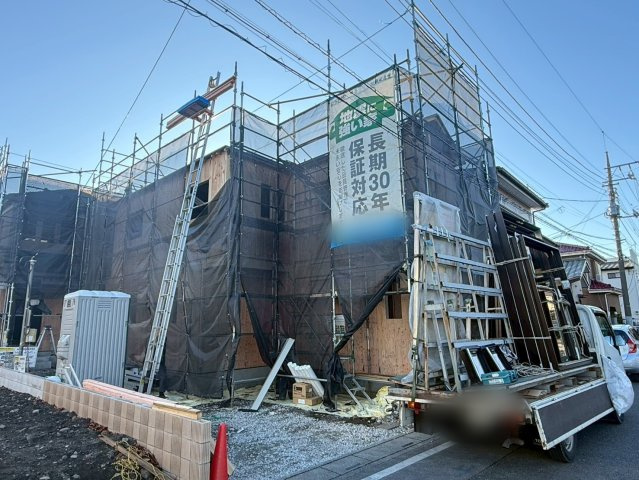 川口市赤井四丁目　新築一戸建て　A号棟の外観|外観です