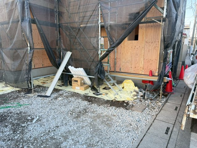 川口市赤井四丁目　新築一戸建て　A号棟の駐車場|駐車場です