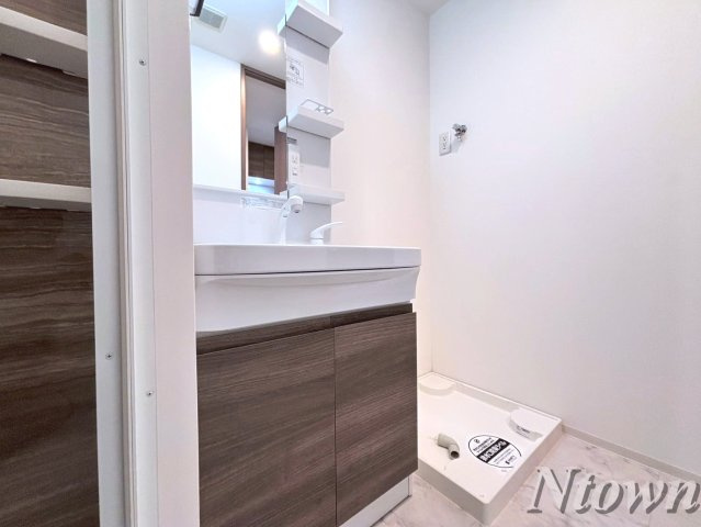 【独立洗面台】 | S-RESIDENCE庄内通駅前curere(クラーレ) | 独立洗面台です