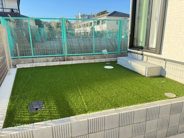 川口市赤井　新築一戸建て　J号棟の庭|お庭も活用できます