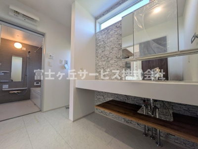 【脱衣所】 | 磐田市高木 新築一戸建て 1号棟 | 脱衣場です