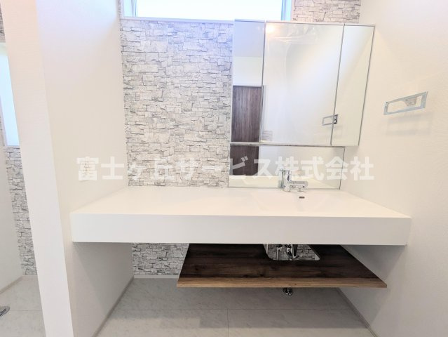 【独立洗面台】 | 磐田市高木 新築一戸建て 1号棟 | 独立洗面台です